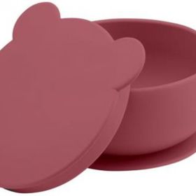 OiOi Vakum Tabanlı Velvet Rose Silikon Kapaklı Kase