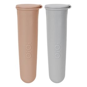 Oioi Woody Brown - Powder Grey Buz Buz Silikon Dondurma Kalıbı