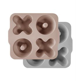 Oioi Woody Brown/Powder Grey Xoxo 2'li Muffin Kalıp