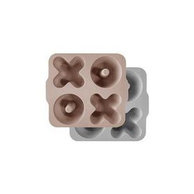 Oioi Woody Brown/Powder Grey Xoxo 2'li Muffin Kalıp
