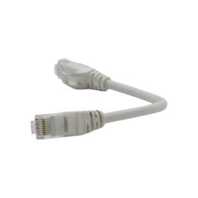 OJC LSZH CAT6 UTP 0.20 mt Beyaz 10'lu Paket Patch Cord Kablo