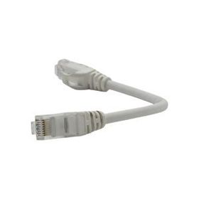 OJC LSZH CAT6 UTP 0.20 mt Beyaz 10'lu Paket Patch Cord Kablo