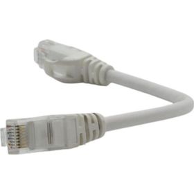 OJC LSZH CAT6 UTP 0.20 mt Beyaz 10'lu Paket Patch Cord Kablo