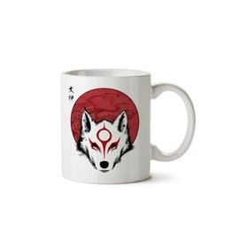 Okami Red Sun God Baskılı Kupa