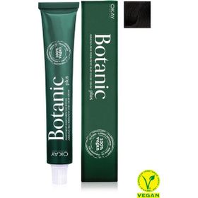 OKAY 1.0 Siyah Botanic Plus Saç Boyası