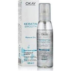 OKAY Keratin Smooth Onarıcı 125 ml Saç Bakım Yağı