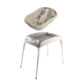 Okbaby Gri Onda Banyo Küveti & Banyo Küvet Taşıyıcı