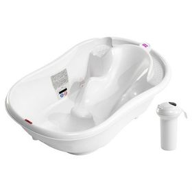 Okbaby Onda No.10 Beyaz Banyo Küveti Splash Bebek Duşu Doğal Banyo Süngeri