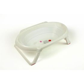 Okbaby Onda Slim Katlanır Beyaz Bebek Küveti