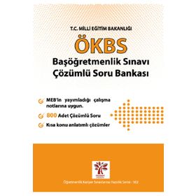 ÖKBS Başöğretmenlik Sınavı Çözümlü Soru Bankası