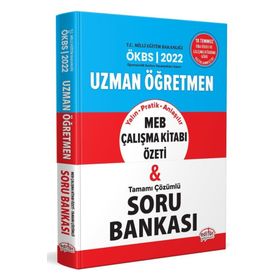 ÖKBS Uzman Öğretmen Tamamı Çözümlü Soru Bankası