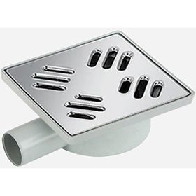 Okçu Kardeşler 0187 15x15 cm 32 mm Yandan Komple Krom Paslanmaz Yer Süzgeci