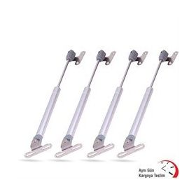 Okçu Kardeşler 27 cm 4 Adet Dolap Kapak Amortisörü Hidroliği Gazlı Piston