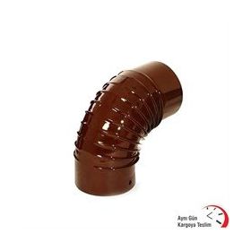 Okçu Kardeşler Akordeon Eğri Dirsek 90° Derece Soba Dirseği Soba Borusu