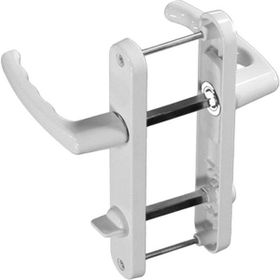 Okçu Kardeşler Beyaz 1 Takım Pvc Pimapen Alüminyum Kapı Wc Banyo Kolu