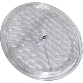 Okçu Kardeşler Şeffaf 18 cm Doğalgaz Havalandırma Menfez Mutfak Cam Menfezi
