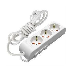 Okçu Kardeşler Viko Multi-Let 3'lü 1 Metre Topraklı Çocuk Korumalı Grup Priz