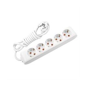 Okçu Kardeşler Viko Multi Let 5'li 3 mt Topraklı Çocuk Korumalı Grup Priz
