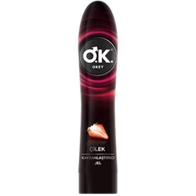 Okey 100 ml Çilekli Kayganlaştırıcı Jel