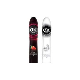 Okey 100 ml Çilek+Zero Kayganlaştırıcı Jel