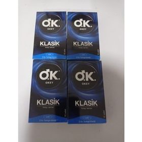 Okey 10'lu 4 Kutu Klasik Paket Prezervatif