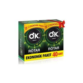 Okey 10'lu 4 Kutu Rötar Prezervatif Paket
