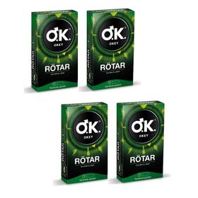 Okey 10'lu 4 Kutu Rötar Prezervatif Paket