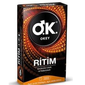 Okey 10'lu Ritim Kabartmalı Prezervatif