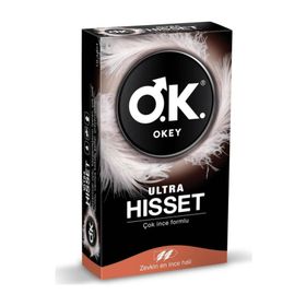 Okey 10'lu Ultra Hisset Ince Prezervatif