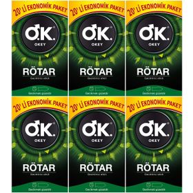 Okey 120 Adet Rötar Prezervatif