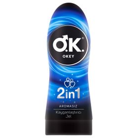 Okey 200 ml Standart Aromasız Kayganlaştırıcı ve Masaj Jeli