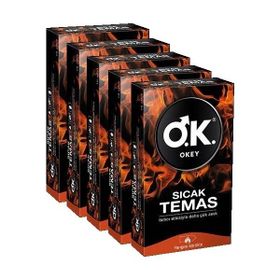 Okey 50'li Sıcak Temas Prezervatif