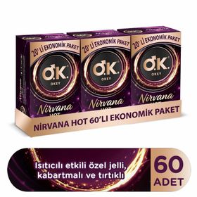 Okey 60'lı Nirvana Prezervatif