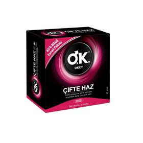 Okey Çifte Haz 40'lı Prezervatif