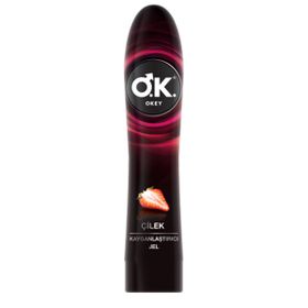 Okey Çilek 100 ml Masaj Jeli