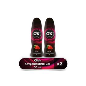 Okey Çilek 2x50 ml Kayganlaştırıcı Jel