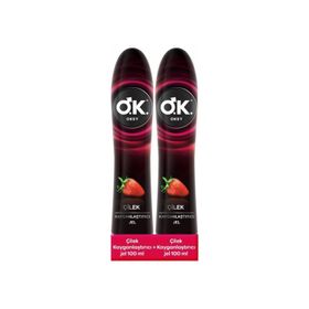 Okey Çilek Aromal 2x100 ml Kayganlaştırıcı Jel