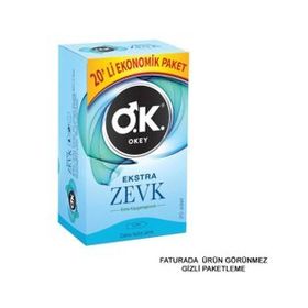 Okey Ekstra Zevk 20li Prezervatif