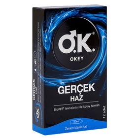 Okey Gerçek Haz 12'li Prezervatif