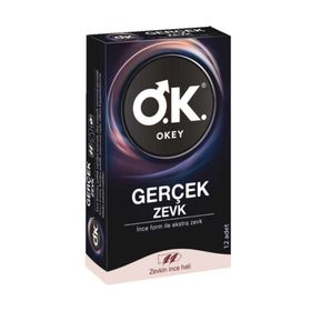 Okey Gerçek Zevk 12'li Prezervatif