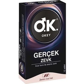 Okey Gerçek Zevk 12'li Prezervatif