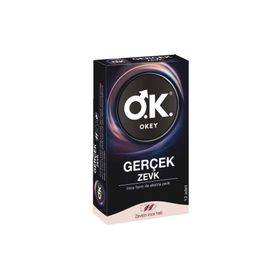 Okey Gerçek Zevk 12'li Prezervatif