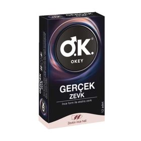 Okey Gerçek Zevk 12'li Prezervatif