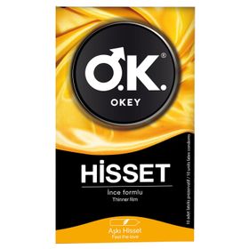 Okey Hisset 10 Adet Prezervatif