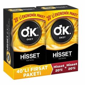 Okey Hisset 2x20'li Prezervatif