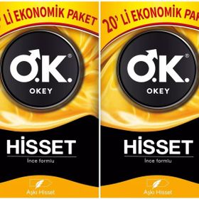 Okey Hisset 2x20'li Prezervatif