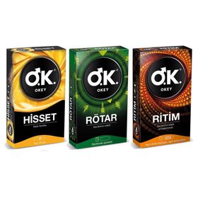 Okey Hisset 30'lu Prezervatif
