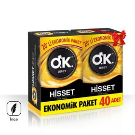 Okey Hisset 40 lı Prezervatif