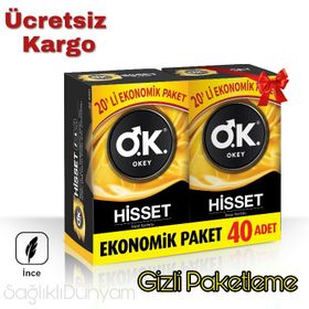 Okey Hisset 40 lı Prezervatif