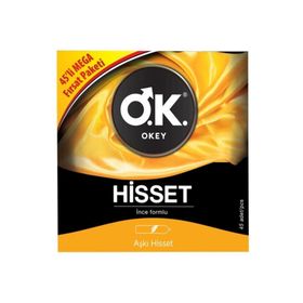 Okey Hisset Lateks 45'li Prezervatif